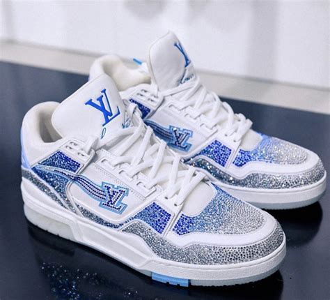 louis vuitton sparkly sneakers|louis vuitton sneakers for men.